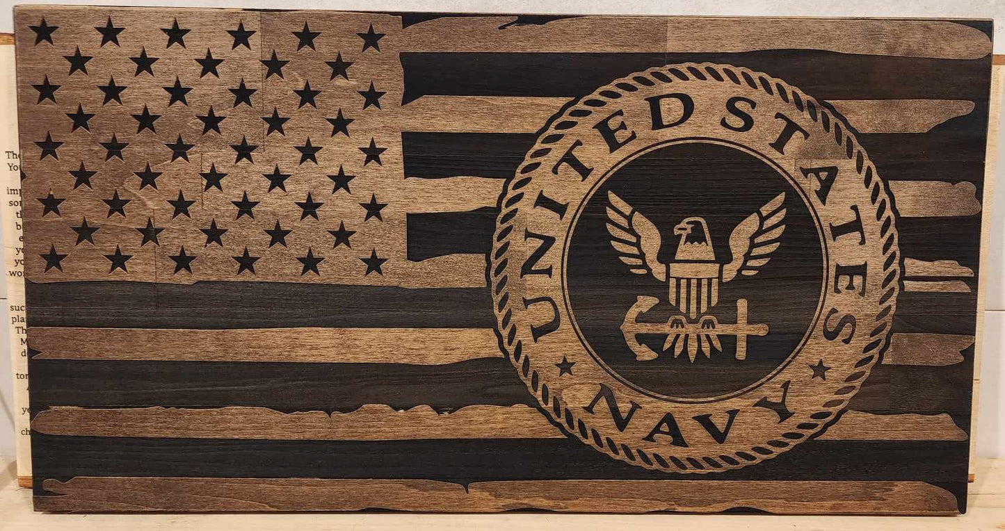 American Flag Wall Hangers