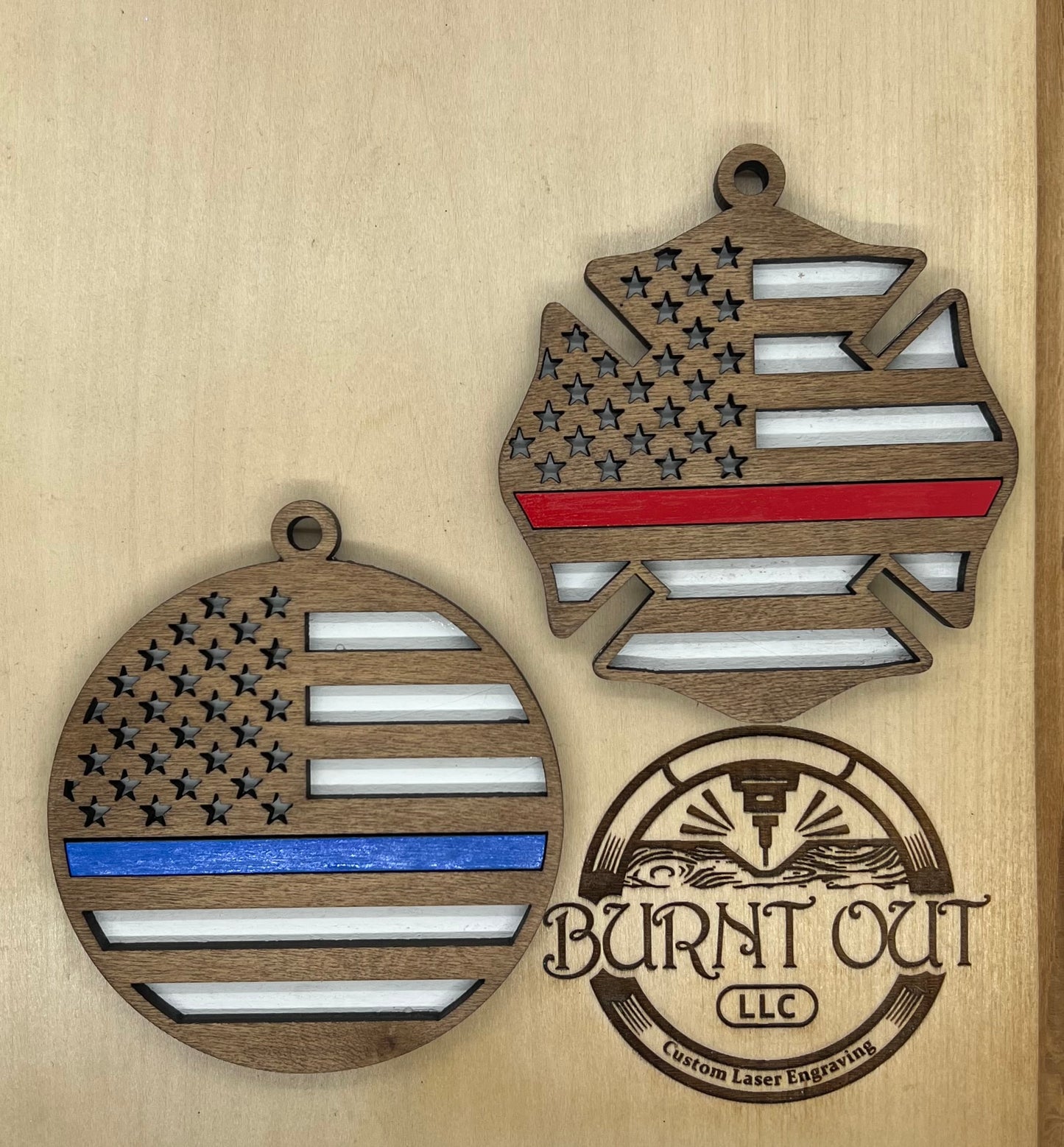 Line of Duty Memorial Ornament