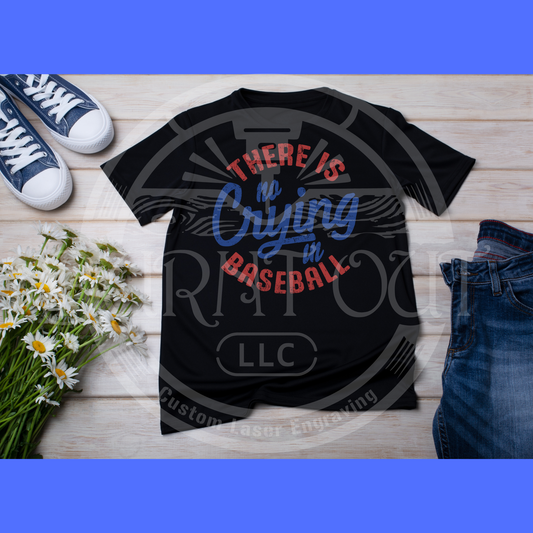 There is no crying in baseball